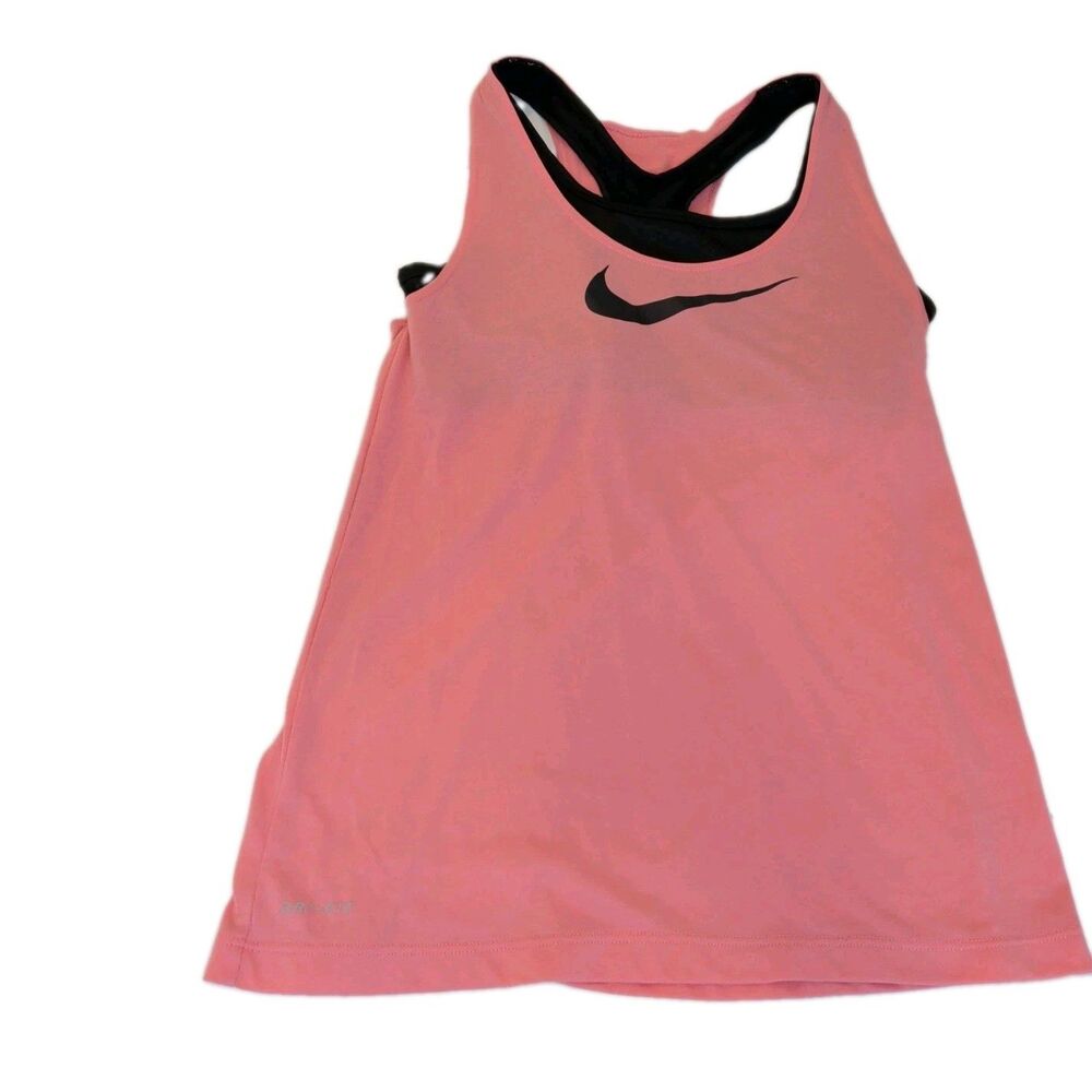 NIKE Girls' Breathe Training Tank, Polyester Blend,MSRP-$35.00, NWT